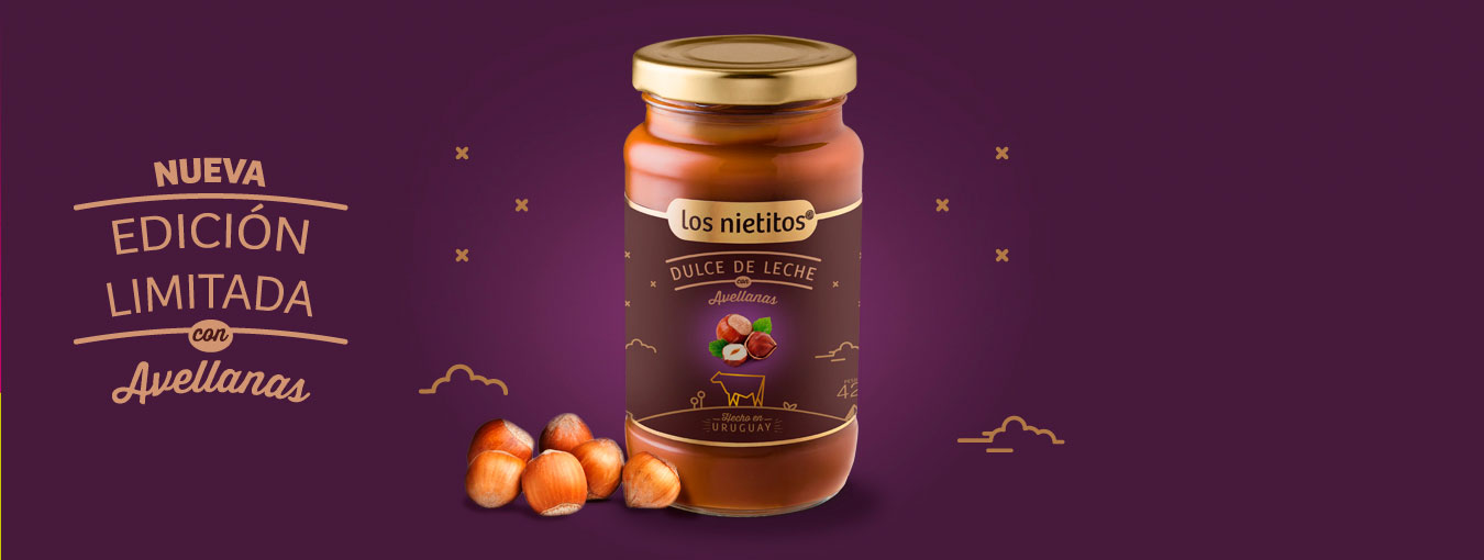 Dulce de Leche con Avellanas, edición limitada