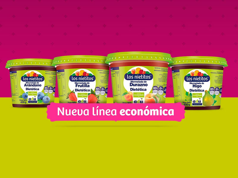 Nueva línea económica de mermeladas dietéticas